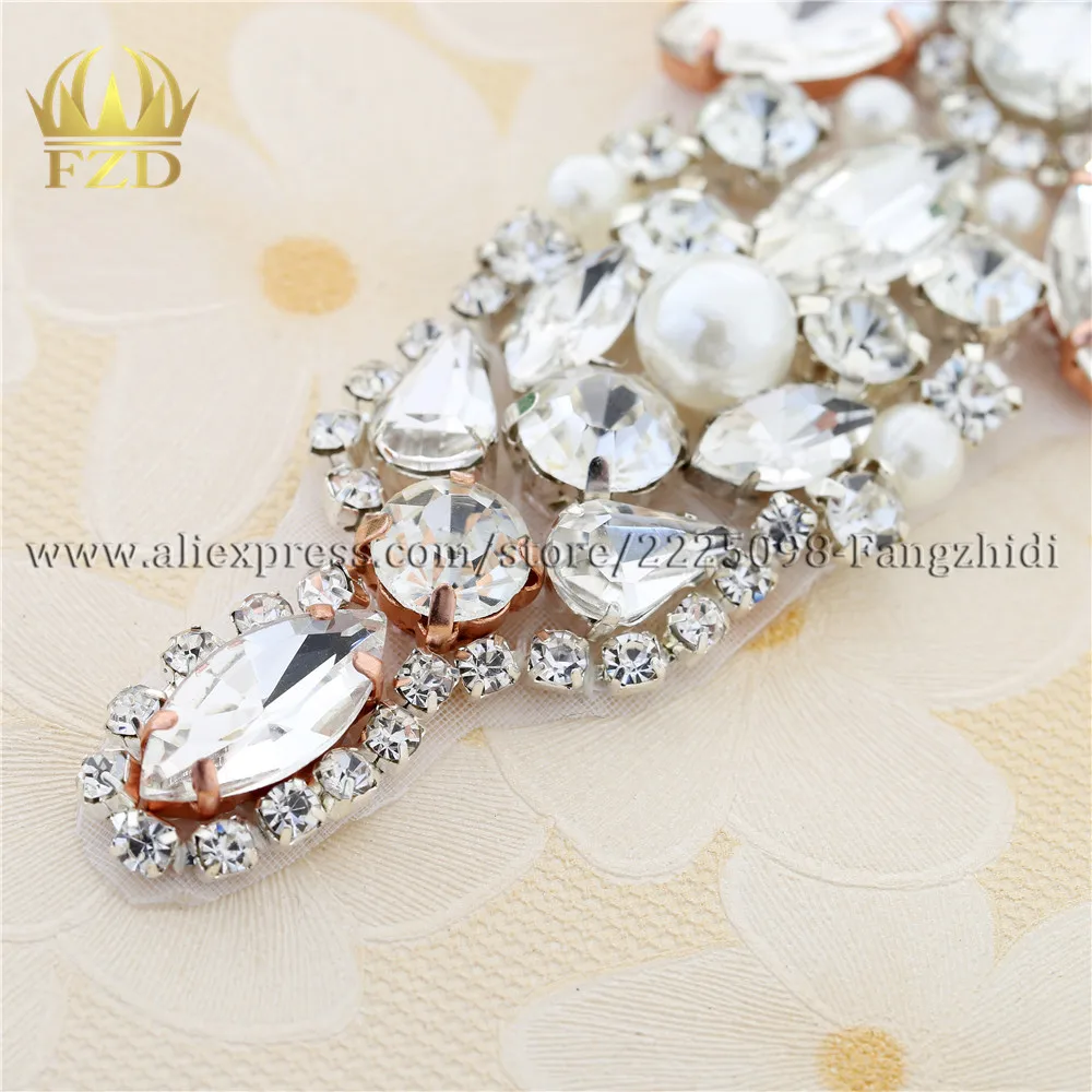 (30 шт.) оптовая продажа ручной работы Горячая фиксация шитье бисером свадебный