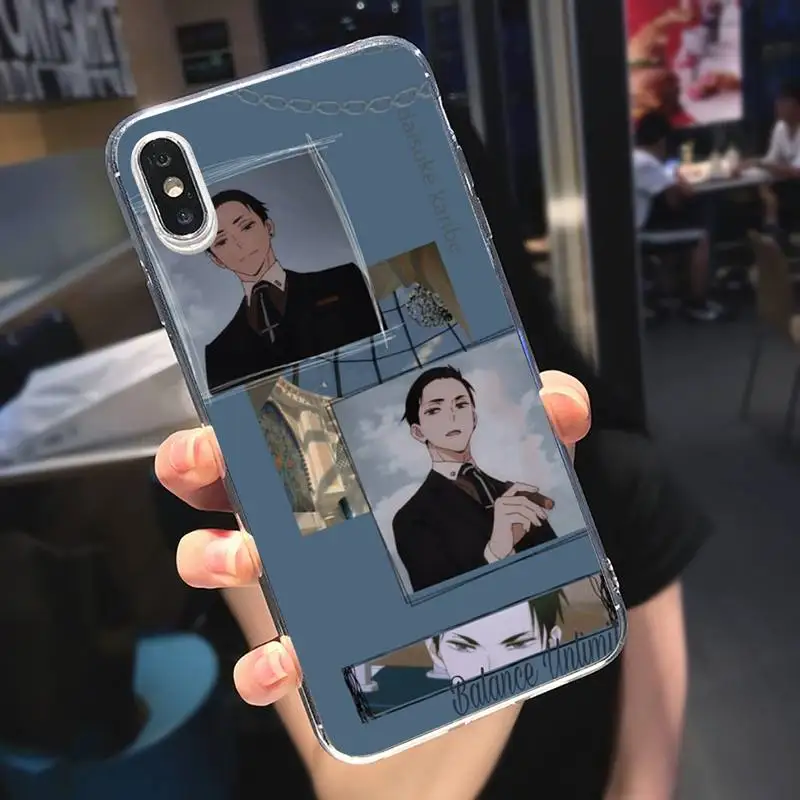 

Japan anime Balance unlimited Phone Case Transparent soft For iphone 5 5s 5c se 6 6s 7 8 11 12 plus mini x xs xr pro max