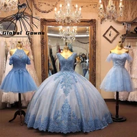 sweetheart ball gown appliques corset quinceanear dresses princess sweet 15 16 dress graduation prom gowns robe de bal