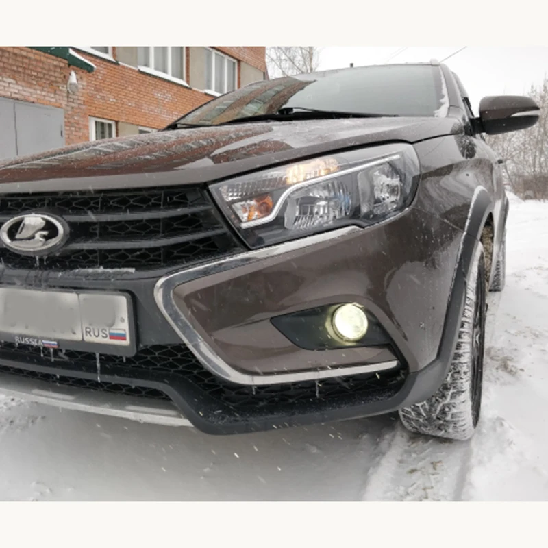 Автомобильные металлические Противотуманные фары ROYALIN биксеноновые линзы H11 D2S D2H