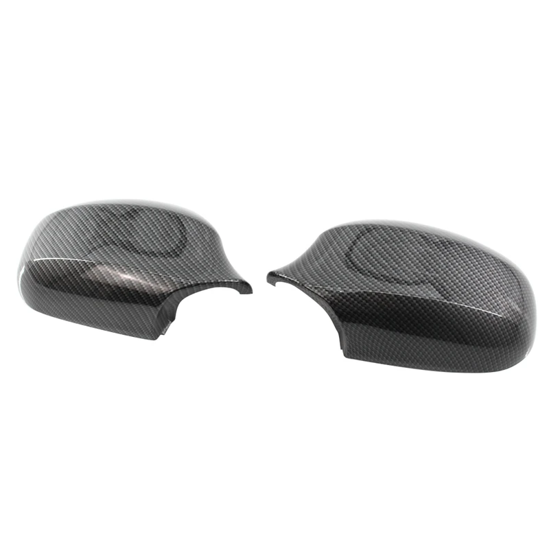 

Carbon Color ABS Auto Car Look Rearview Side Mirror Cover Cap Rear View Mirror Housing For BMW 3 Series E90 09-11