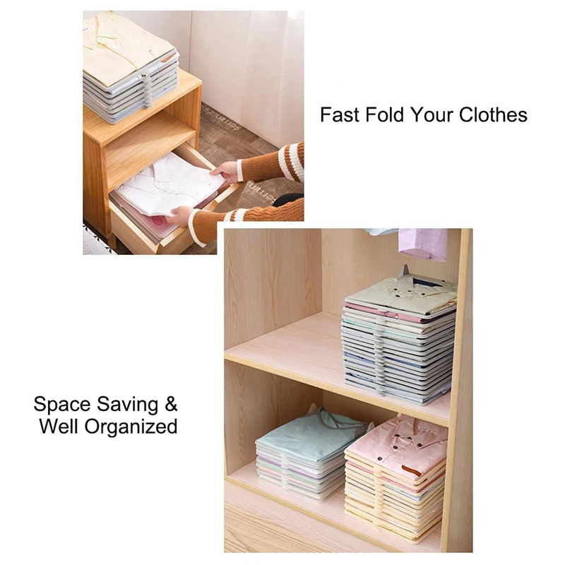 Система для организации одежды 4/10/12/15 шт. быстрая доска органайзер рубашек