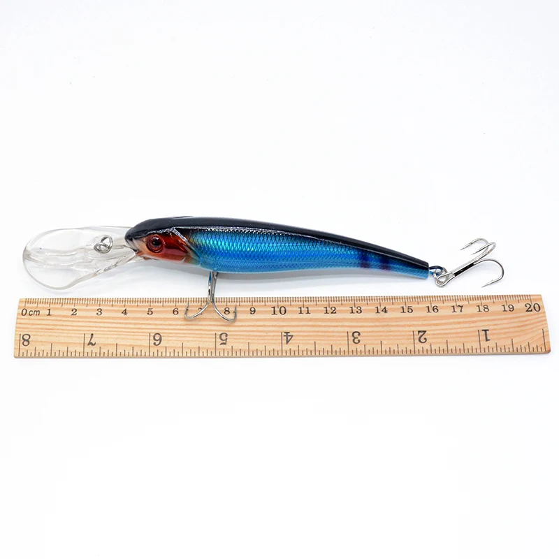1 шт. рыболовная приманка искусственный воблер для глубокой рыбалки жесткая с