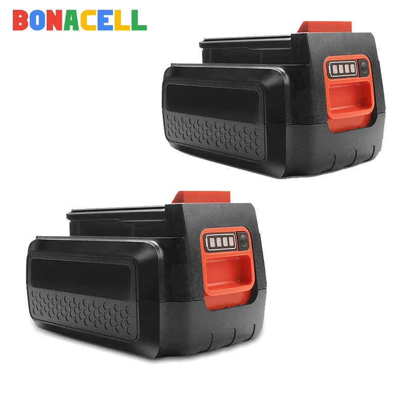 Аккумуляторная батарея Bonacell 3 0 Ач 36 В/40 В LBX36 для Black & Decker LBXR36 BXR36 LST136 LST420 LST220 LST300 MTC220