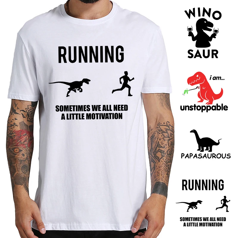 Смешные анимации с принтом в виде динозавров для мальчиков короткий рукав