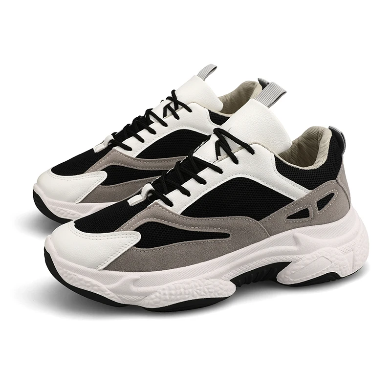 

Winter Casual Shoes Men 2020 Stylish Designer Sneakers Black White Walking Footwear Breathable Mesh Sneakers Mens Shoes Man
