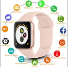 Новинка 2021, Смарт-часы с цветным экраном для женщин и мужчин, водонепроницаемые спортивные фитнес-часы с пульсометром и тонометром для Xiaomi Huawei