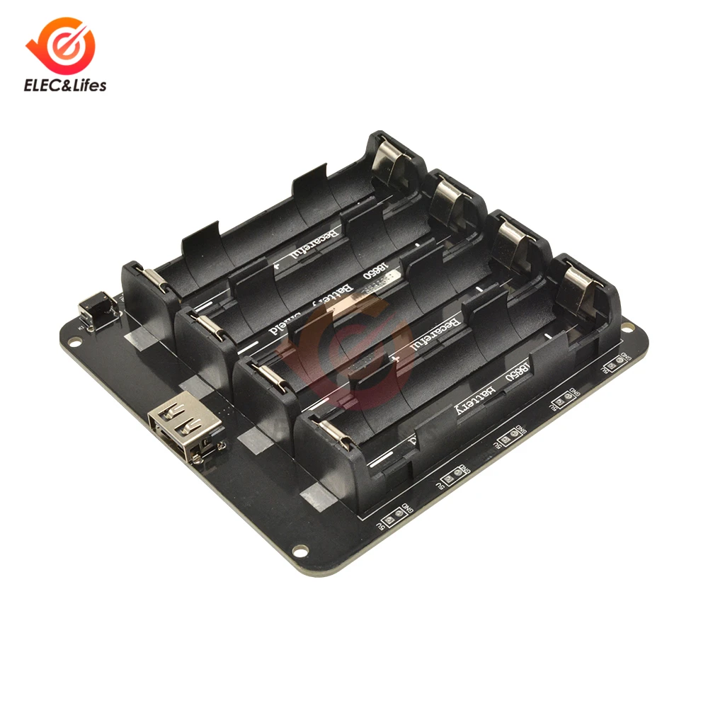 ESP32 ESP32S 4x18650 Литий Защита аккумулятора V9 Плата расширения 3 V/1A 5 V/3A Тип C Micro USB Мощность банк Батарея зарядный модуль