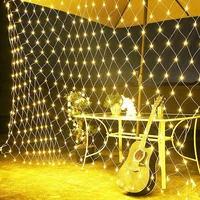 net led string lights 8modes 220v 1 5x1 5m 3x2m festival christmas decoration new year wedding party ip44 waterproof