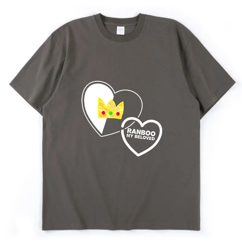 

Летняя футболка Ranboo My Dear Dream Smp Merch Футболка женская парная футболка Модная стильная свободная Классическая хлопковая футболка Топы