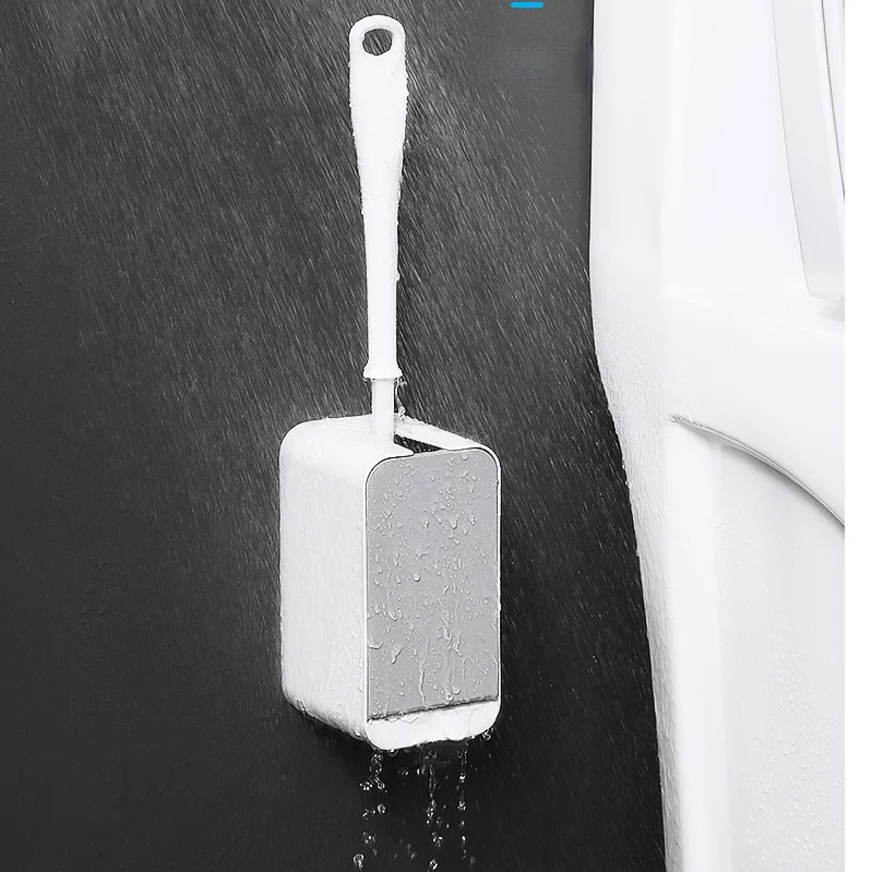

Creative Simple Toilet Brush Modern Silicone Plastic Toilet Brush Holder Bathroom Organizer Escobilla Wc Home Items DE50MTS