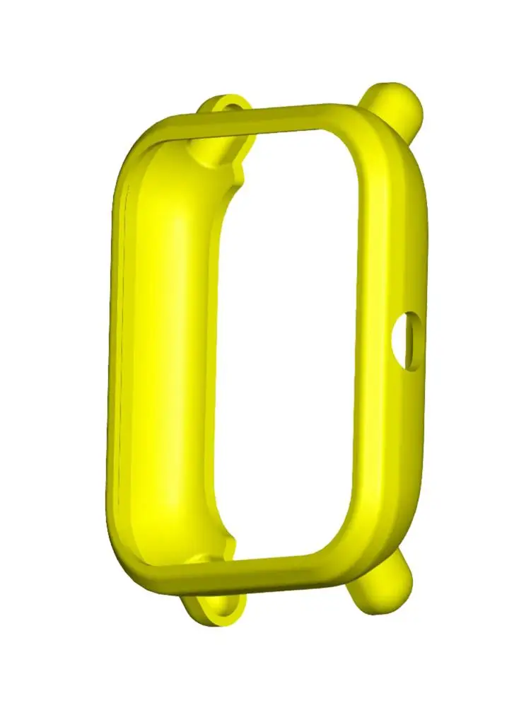 Защитный чехол для смарт часов AMAZFIT Bip S мягкий разноцветный защитный из ТПУ