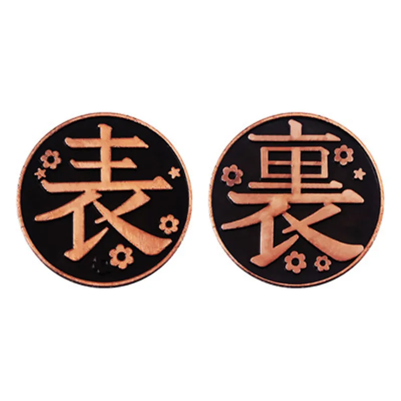 

Demon Slayer Anime Coins Kimetsu No Yaiba Tsuyuri Kanao Kochou Shinobu Collection Yaiba Copper Coin Anime Cosplay Props Coins