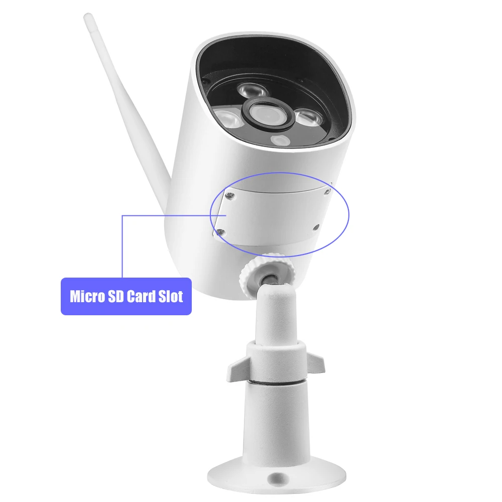 Цилиндрическая IP-камера OwlCat HD 1080P 2 Мп с микрофоном и поддержкой Wi-Fi | Безопасность