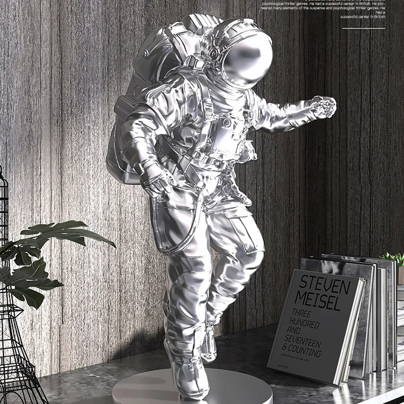 

Декоративный Напольный стенд астронавт для гостиной, ТВ-шкаф рядом с большой скульптурой космического человека, уличное украшение для офис...