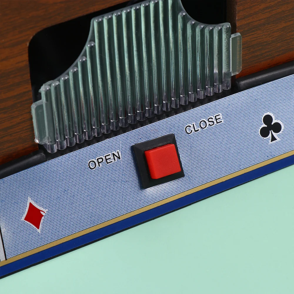 

1Pc Board Game Poker Electric Automatic Shuffler Perfect Without Battery for Bridge Poker Sized With