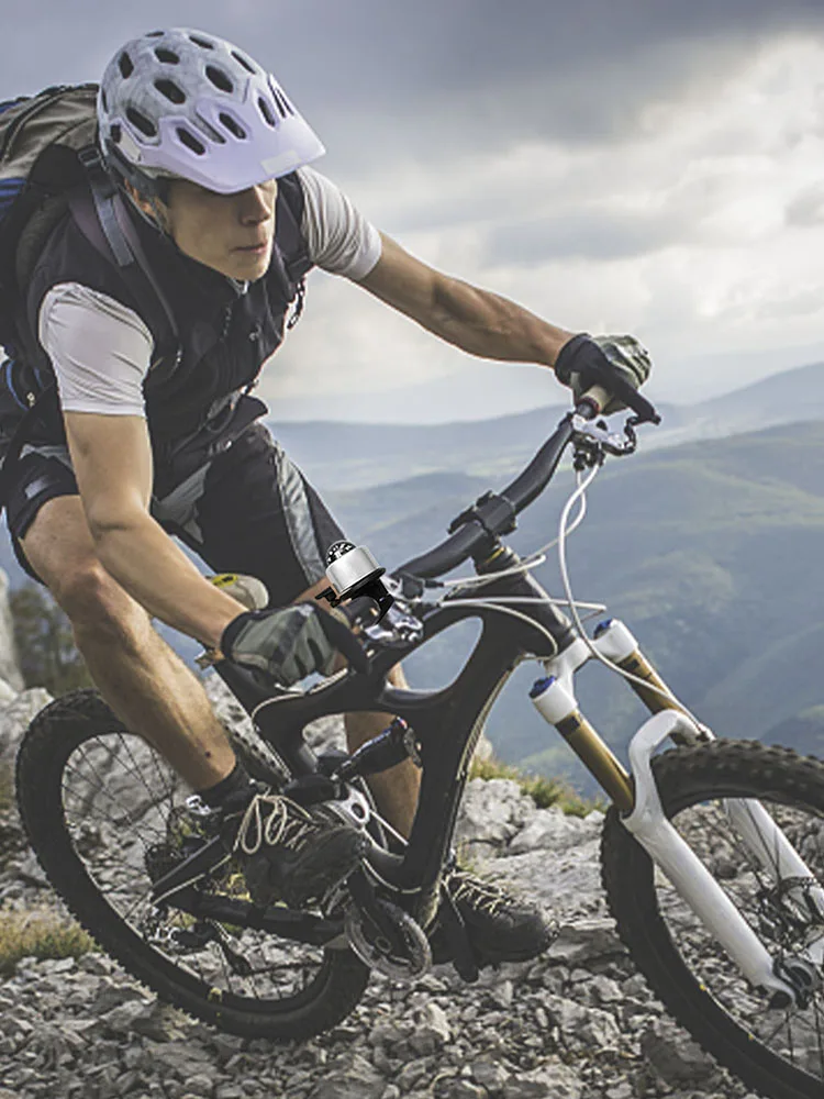 Велосипедный звонок с компасом водонепроницаемый компас из алюминиевого сплава