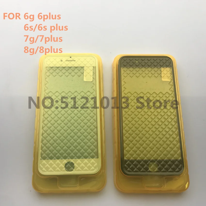 10 шт. оригинальное качество 3 в 1 для iPhone 5/фотосессия/6/6S/7/8 Plus Переднее стекло +