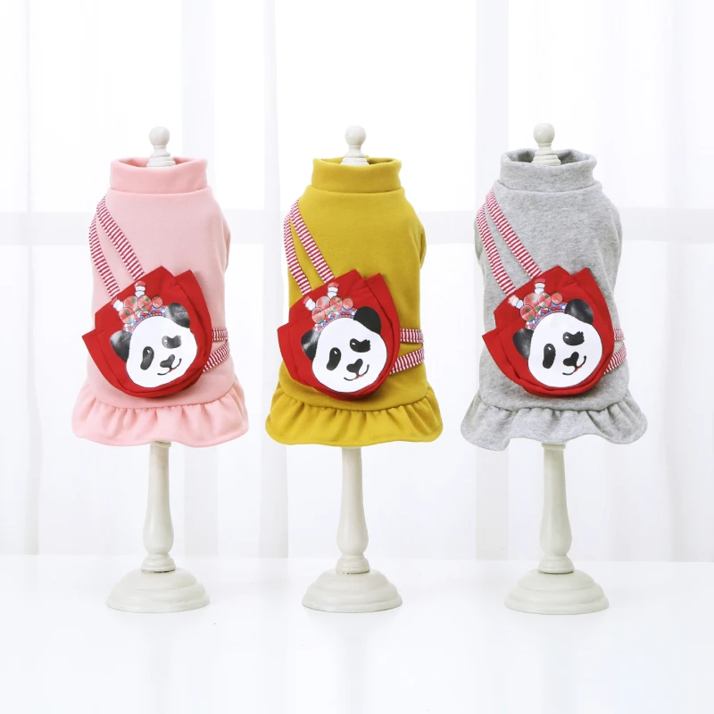 

Cute Dog Dress Puppy Overcoat Warm Winter Pet Clothing Coat Garment Yorkies Pomeranian Poodle Bichon Maltese Schnauzer Clothes