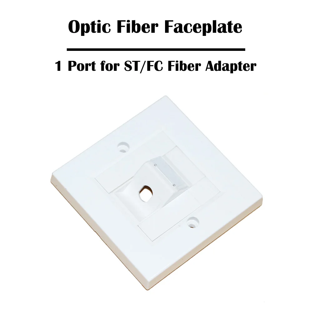 1 порт/2 порта ST/FC оптическая волоконная Лицевая панель FTTD FTTH сетевой Ethernet UPC/APC