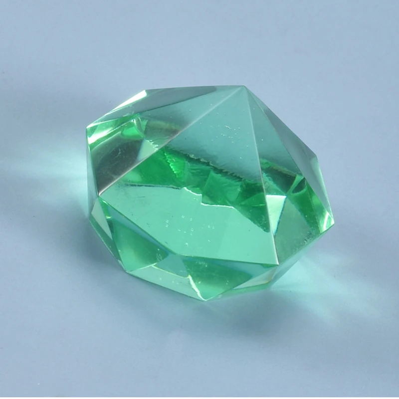 

Crystal Epoxy DIY Resin Mold Diamond Shaped Gem Necklace Pendant Silicone Mould A0NF