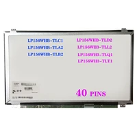 15 6 inch laptop lcd screen lp156whb tlc1 fit lp156whb tla2 tlb2 tld2 lp156wh3 tll2 tlq1 tlt1 40 pins led display panel
