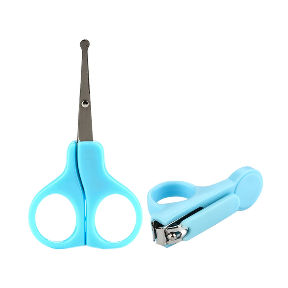 Alioth 2 шт детский набор для ухода за ногтями безопасные ножницы стрижки ногтей