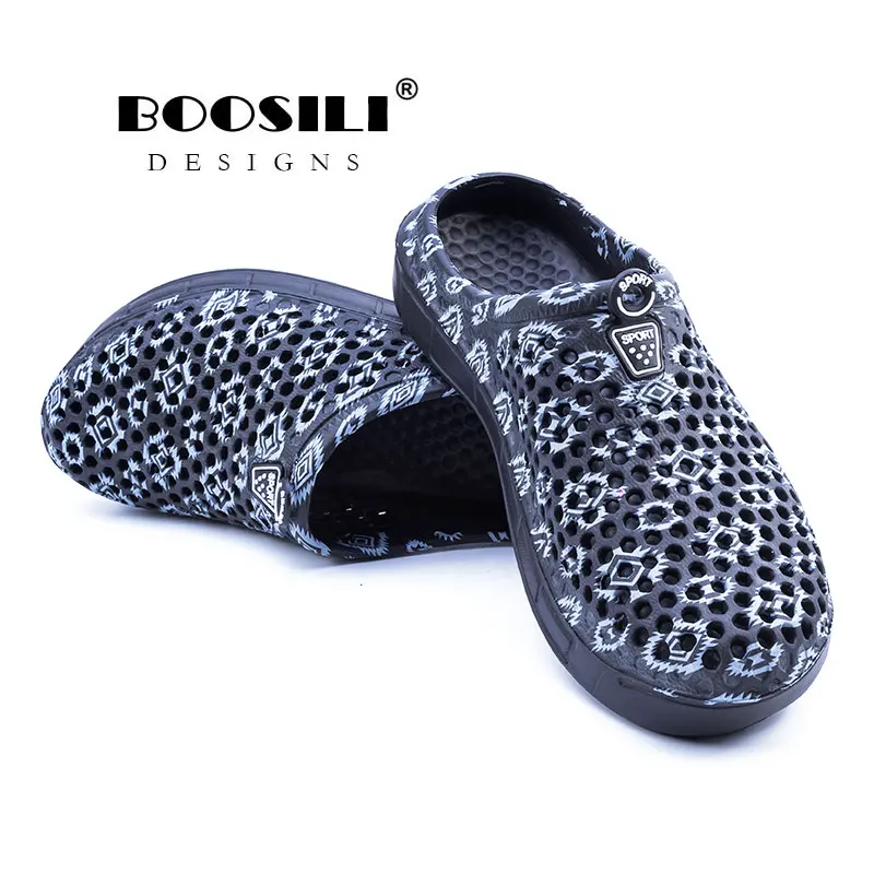 Новинка 2020 сандалии летний светильник Эва полые мужские тапочки садовая обувь