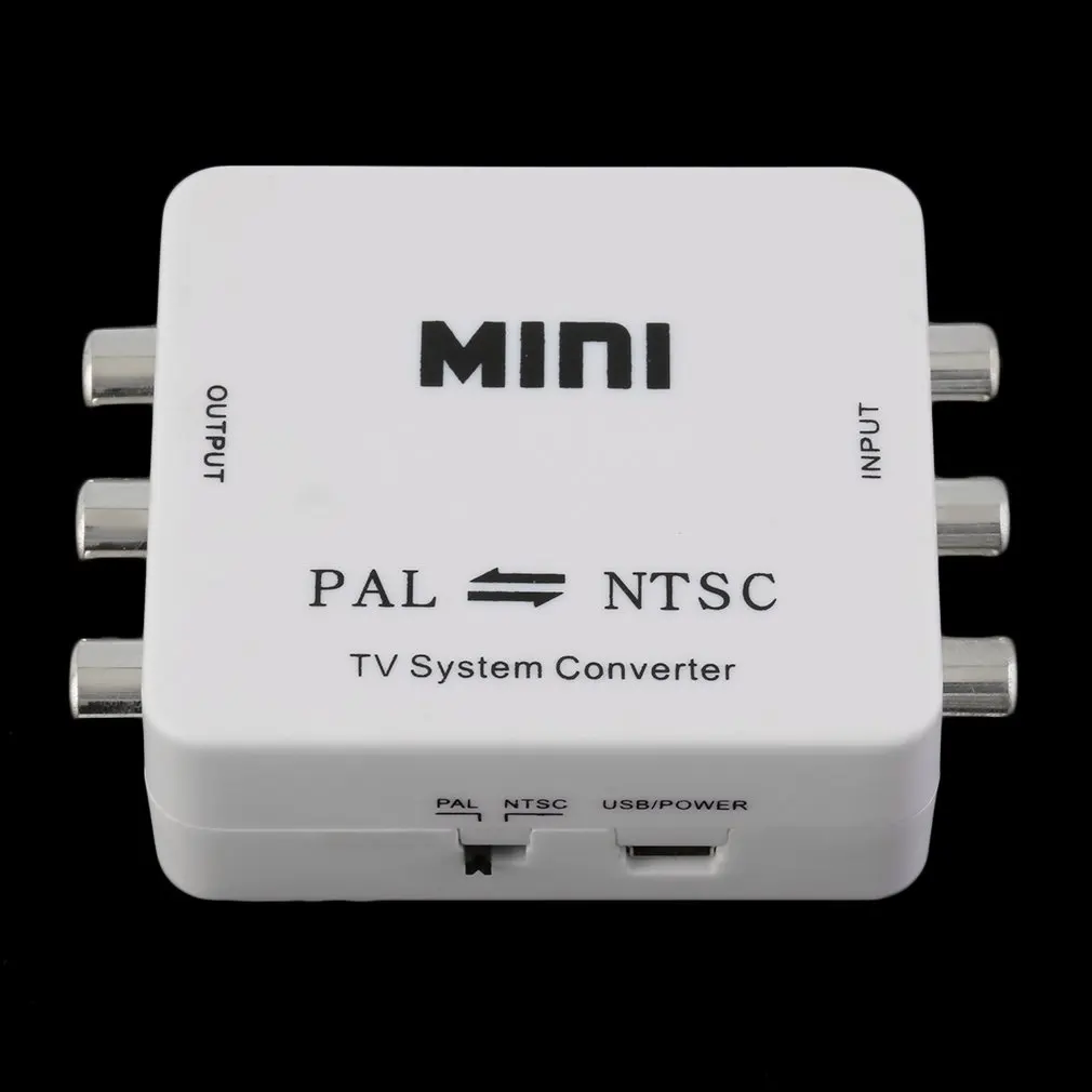 Преобразователь системы ТВ и видео PAL NTSC SECAM в переключатель адаптер Папа-мама