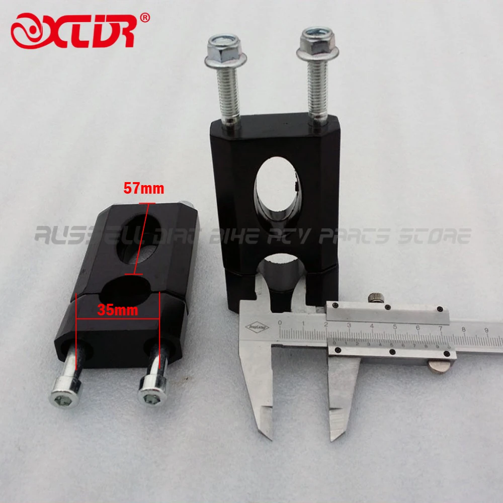 Мотоцикл 7/8 &quot22 мм бар зажим велосипедный руль для Honda Yamaha Сузуки Кавасаки