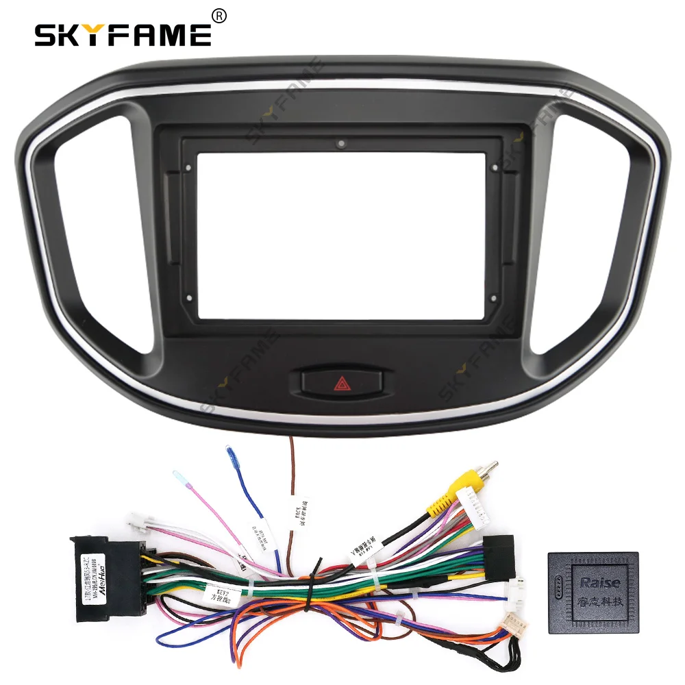 

SKYFAME Car Frame Fascia Adapter For Jac Refine M4 2017+ Android Android Radio Dash Fitting Panel Kit