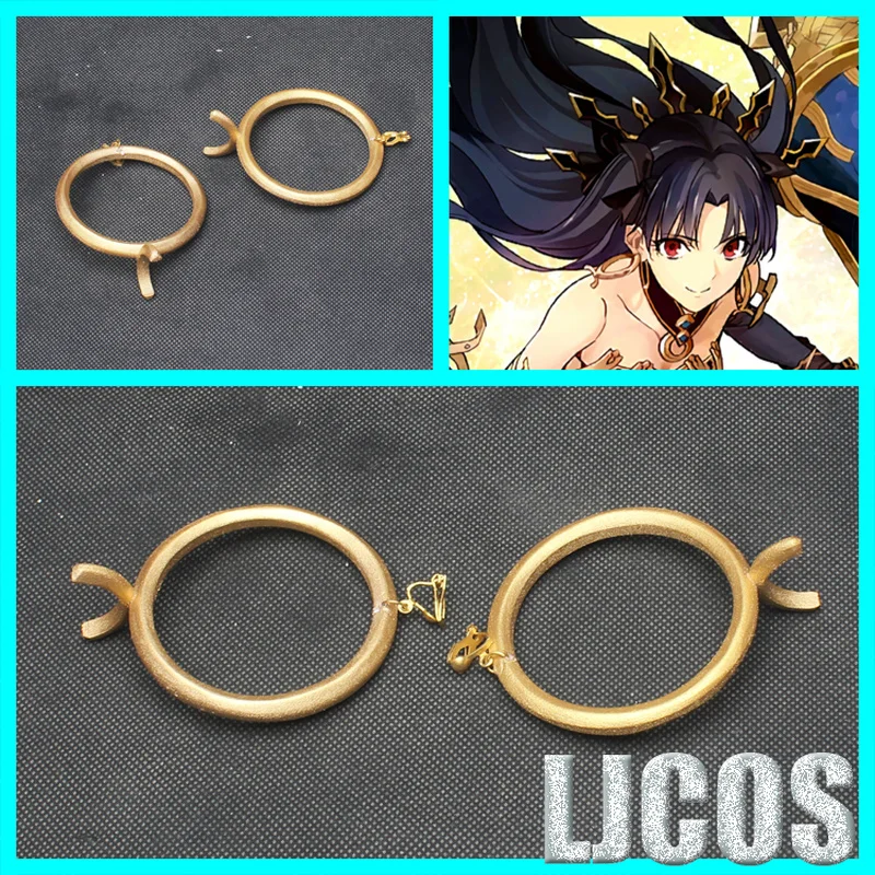 

Хит продаж, серьги FGO Ishtar для косплея, реквизит для Хэллоуина, карнавала, маскарадвечерние, карнавала, комикса, шоу