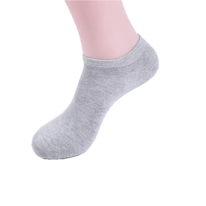 

10 Pairs Women Men Socks Breathable Sports Socks Solid Color Boat Socks Comfortable Cotton Ankle Socks White Black