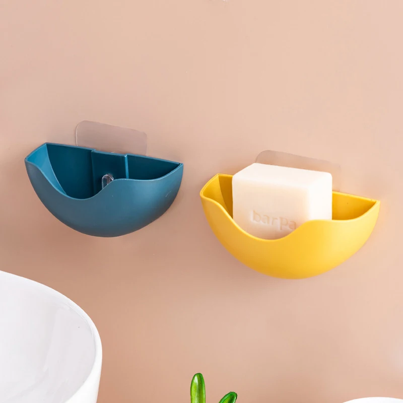 Мыльница Настенная Ванная комната Бесплатный удар бытовой всасывающий лоток