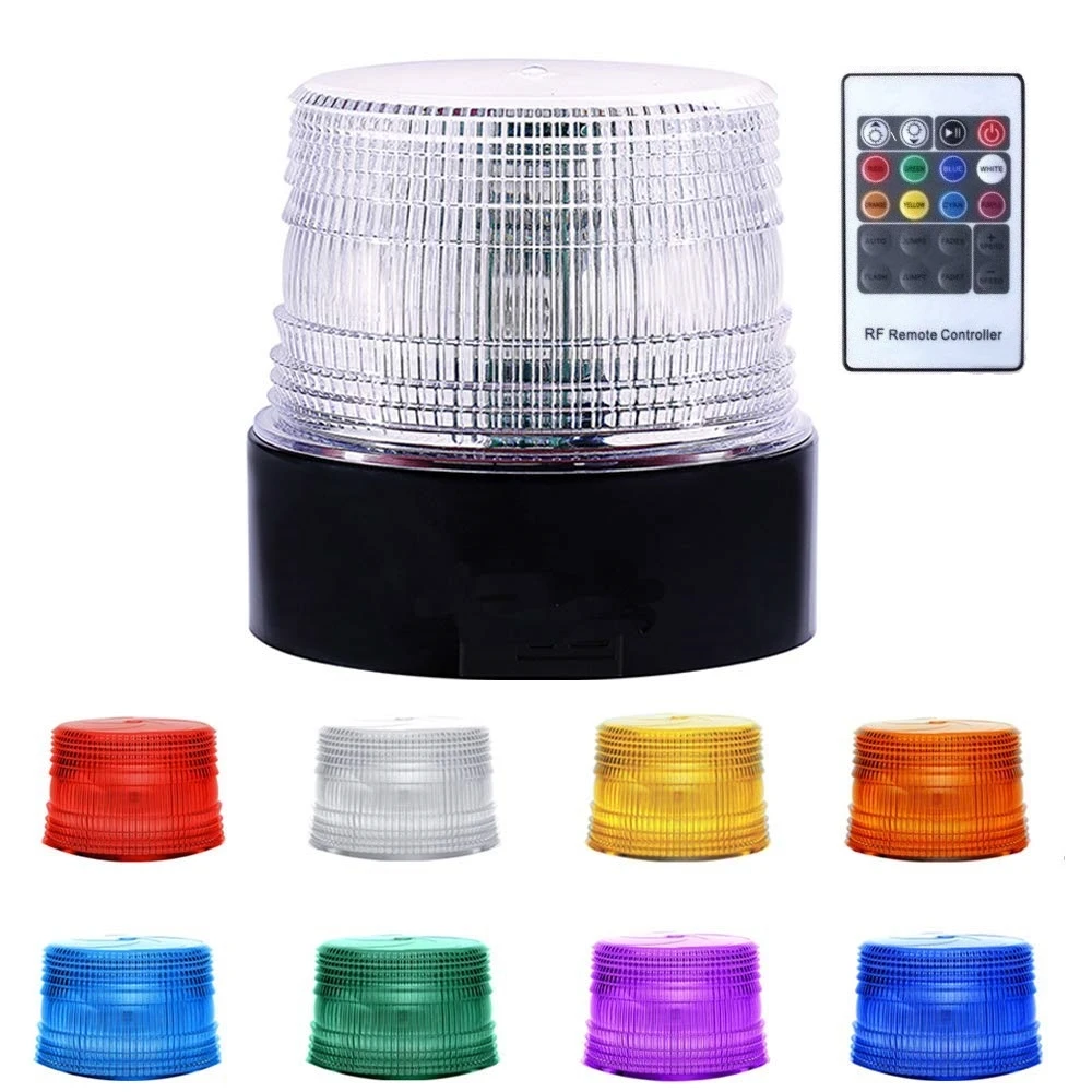 Автомобильный беспроводной аварийный стробоскоп светодиодный светильник 8