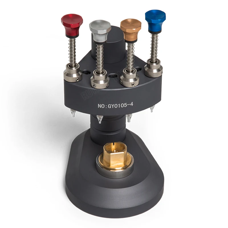 Watch repair tool 4-pin needle mounting machine high accuracy hour minute second hand installation
