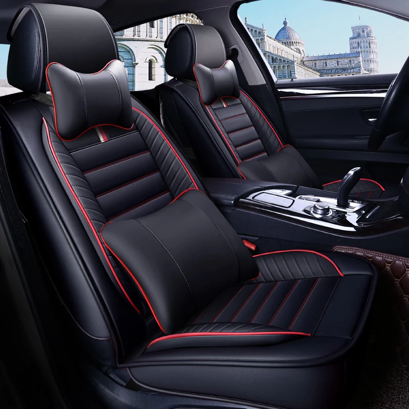 Искусственная Кожа Авто универсальные автомобильные чехлы для сидений mitsubishi asx