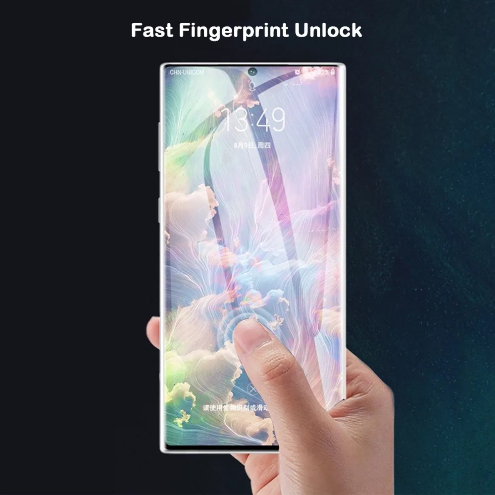 Новая небьющаяся мембрана ТПУ Гидрогелевая пленка для samsung Galaxy Note 10 Pro 9 8 S10 S9 S8 Plus S7 Edge полноэкранная защитная пленка