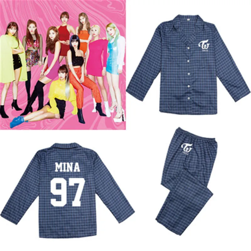 KPOP дважды JISOO Роза Дженни Лиза одежда комплект из двух предметов рубашка костюм