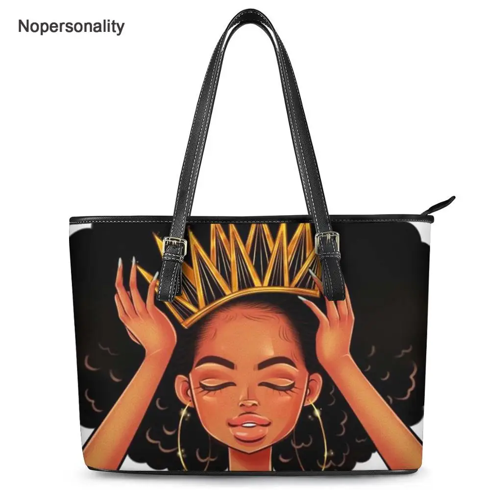 Вместительные кожаные сумки Nopersonality для женщин роскошный тоут девушек в