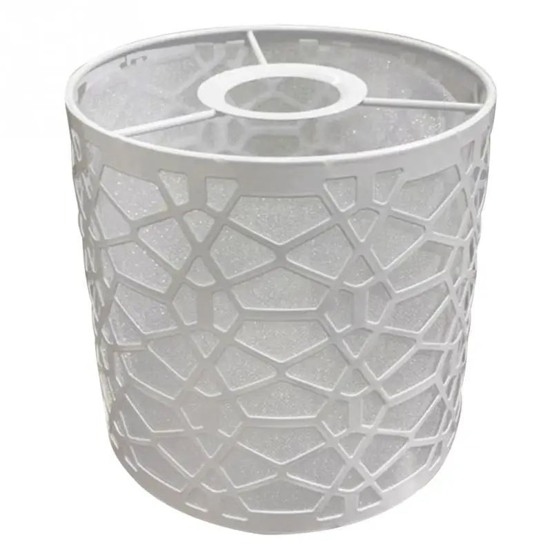 

Декоративный домашний держатель, защита для ресторана, для кафе, белые аксессуары, современная гостиничная лампа, крышка, абажур, железный П...