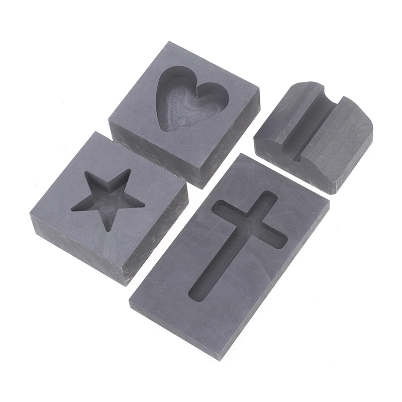 

Jewelry Gold Silver Ingot Mold Graphite Crucible Mold Melting Metal Casting Refining