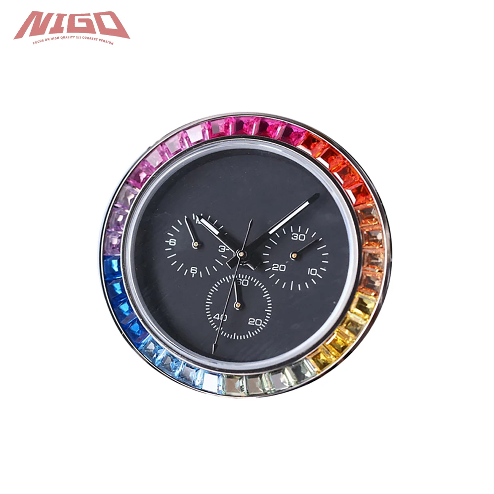 

NIGO Ms 21ss полые автоматические цветные механические часы Reverso # nigo5898