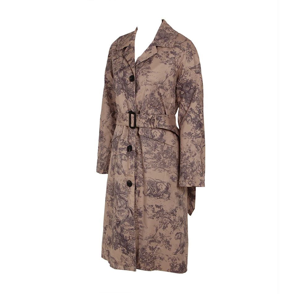 2019 осеннее Новое Элегантное женское пальто сексуальное тонкое с длинными