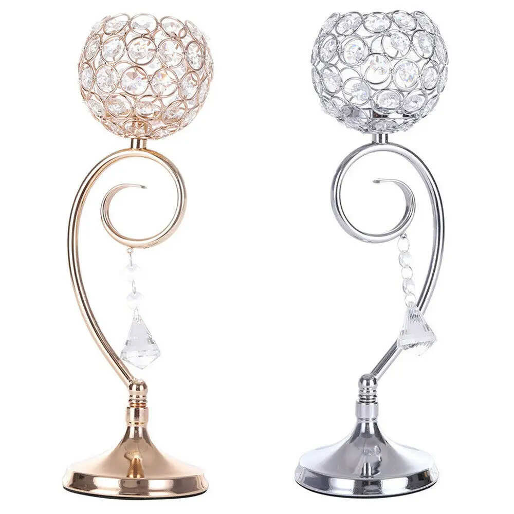 Хрустальный чайный светильник подсвечник для настольного стола Votive декор