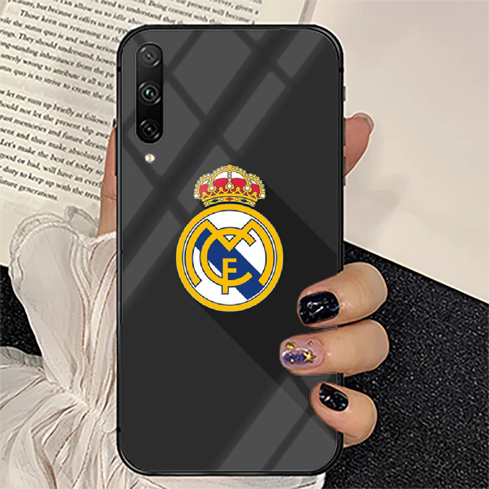 

Spain Football Phone Tempered Glass Case Cover For huawei honor 7 8 9 10 20 A X S lite i pro Cell Black Hot Shell Pretty