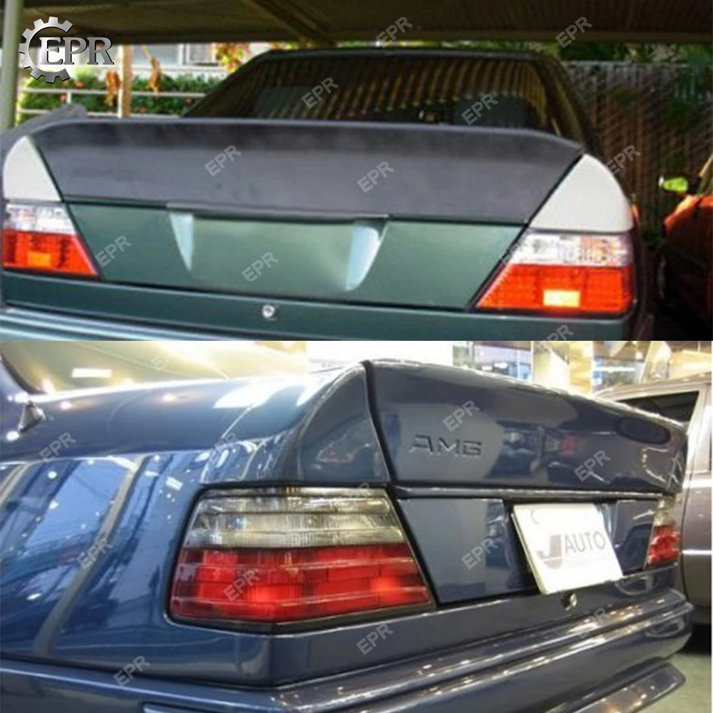 FRP заднее крыло для губ E Class W124 (1984 1995) 4 Двери Седан 200TE E220 230TE E280 300TE 250D AMG Стиль