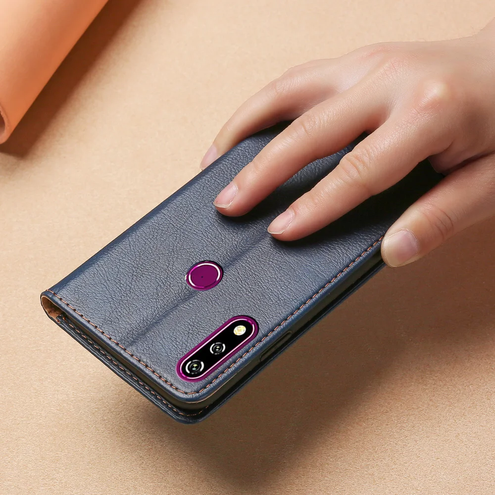Minimalist Case for LG W10 Cover Leather Silicone Back Wallet Card Slots Coque Flip Phone Pouch | Мобильные телефоны и