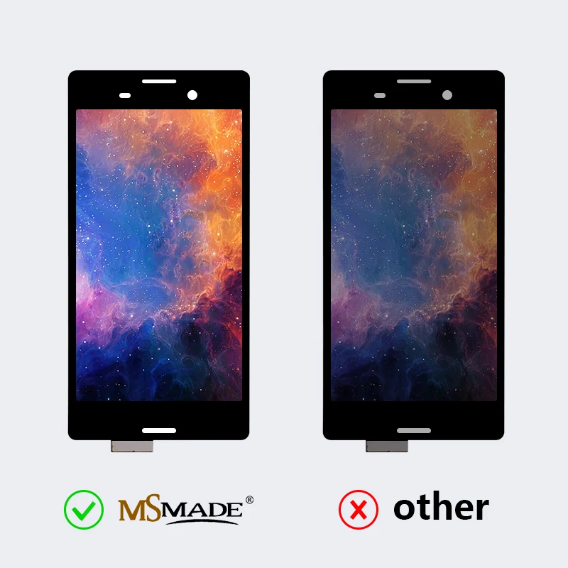 Для sony Xperia M4 Aqua E2303 E2353 E2333 ЖК сенсорный экран дигитайзер дисплей запасные части в сборе с рамкой