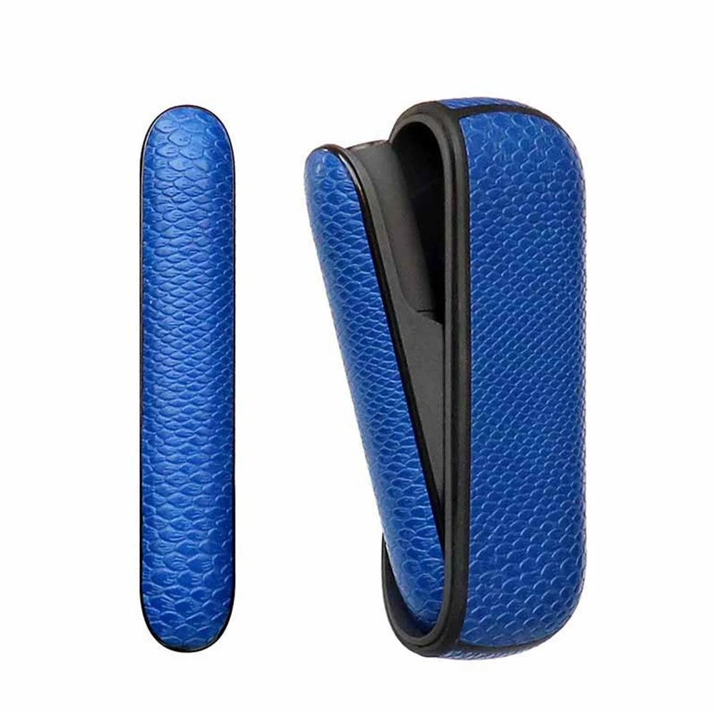 Защитная боковая крышка змеиной кожи для электронной сигареты iqos 3 0 коричневая